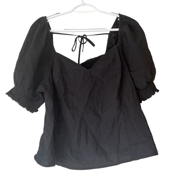 NWT! Ava & Viv Short Sleeve Cropped Top Size 1X - Picture 1 of 16